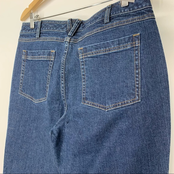 Duluth Trading Co Women’s Flex Boot Cut Jeans Medium Dark Wash New Nwt Size 12 - Picture 7 of 16